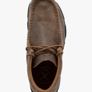 Twisted X Men's Distressed Brown Loafers